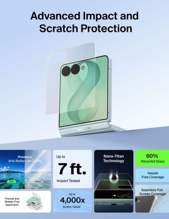 Belkin Anti-Reflective Screen Protector for Samsung Galaxy Z Flip8