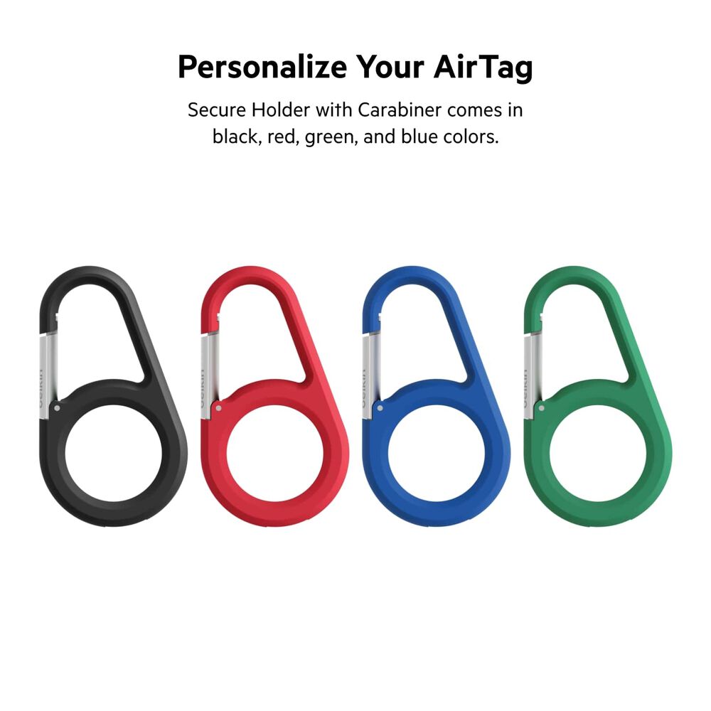 Belkin Secure Holder with Carabiner for AirTag - Black - Image 6