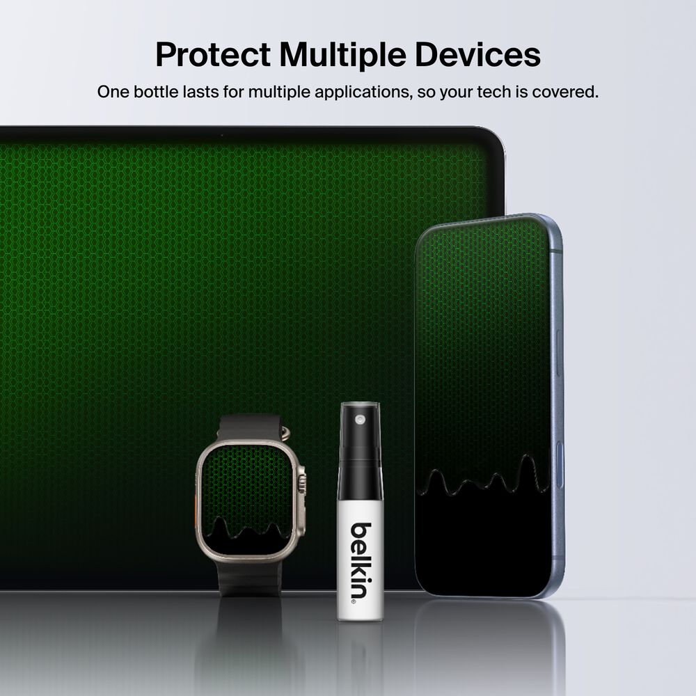 Belkin Titan LiquidGuard Screen Protector - Clear - Image 2