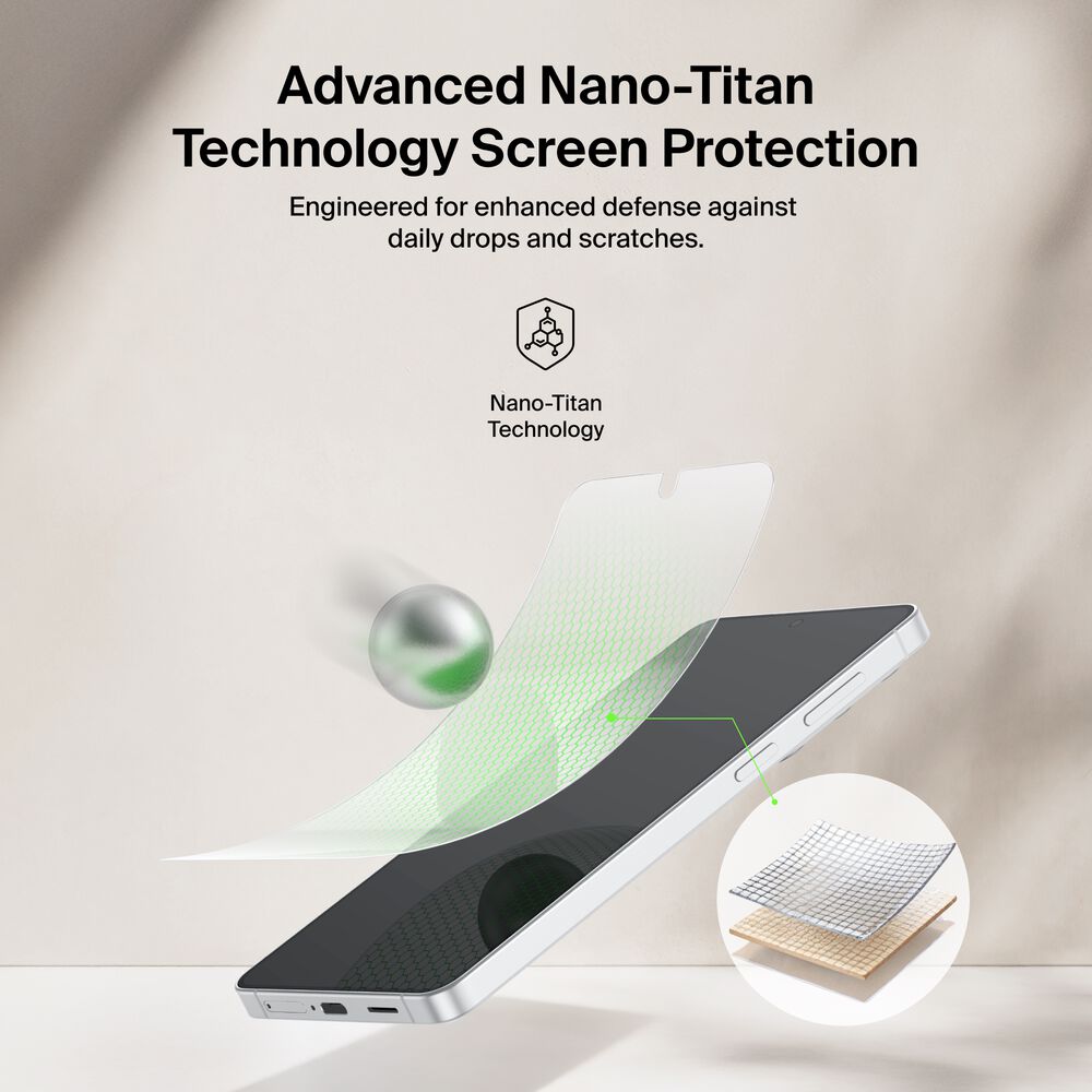 Belkin Titan EcoGuard Privacy Filter Screen Protector for Samsung Galaxy S26 - Image 6
