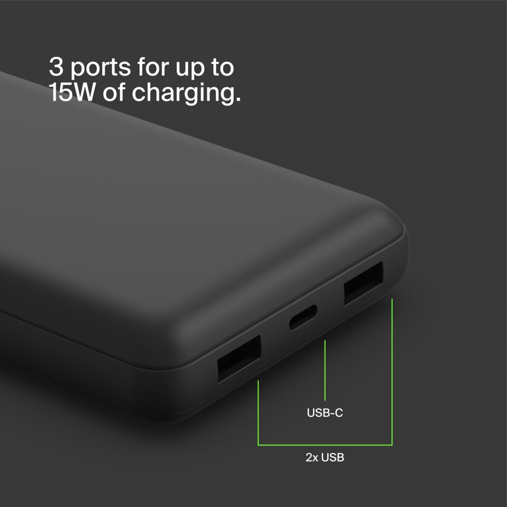 Belkin Power Bank 20K - Black - Image 6