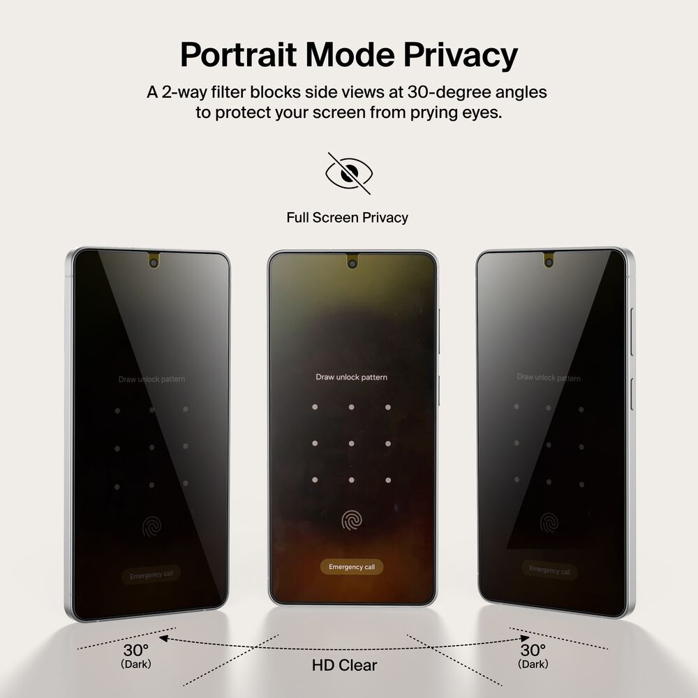 Belkin Titan EcoGuard Privacy Filter Screen Protector for Samsung Galaxy S26 - Image 8