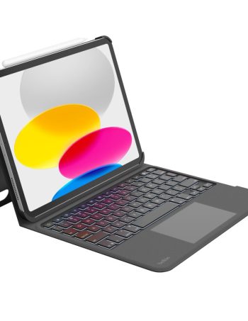 Belkin Everyday Keyboard Case with Cradle for iPad 10.9" (10th Gen) / iPad 11" (A16) - Black, iPad 10.9" (10th Gen) / iPad 11" (A16) / iPad Air 11" (M4)