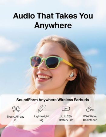 Belkin True Wireless Earbuds - Sand