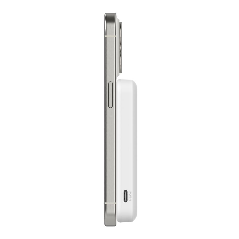 Belkin Magnetic Power Bank with Qi2 15W 5K - White - Image 10