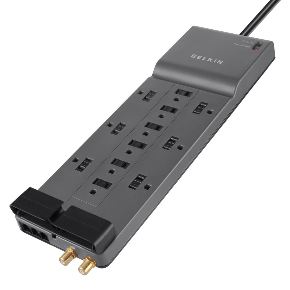 Belkin 12-Outlet Home/Office Surge Protector with 8-foot cord - us - Image 5