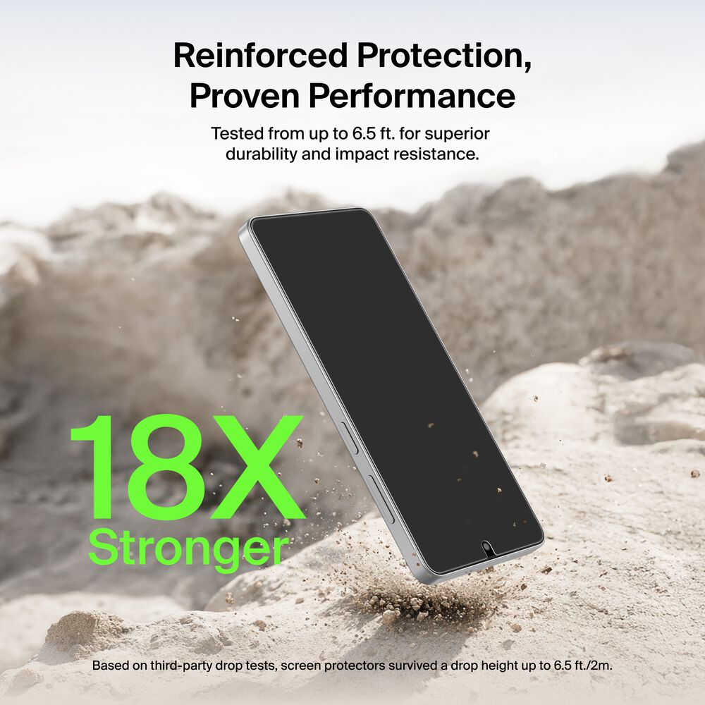 Belkin Titan SmartShield Privacy Filter Screen Protector for Samsung Galaxy S26 - Image 4