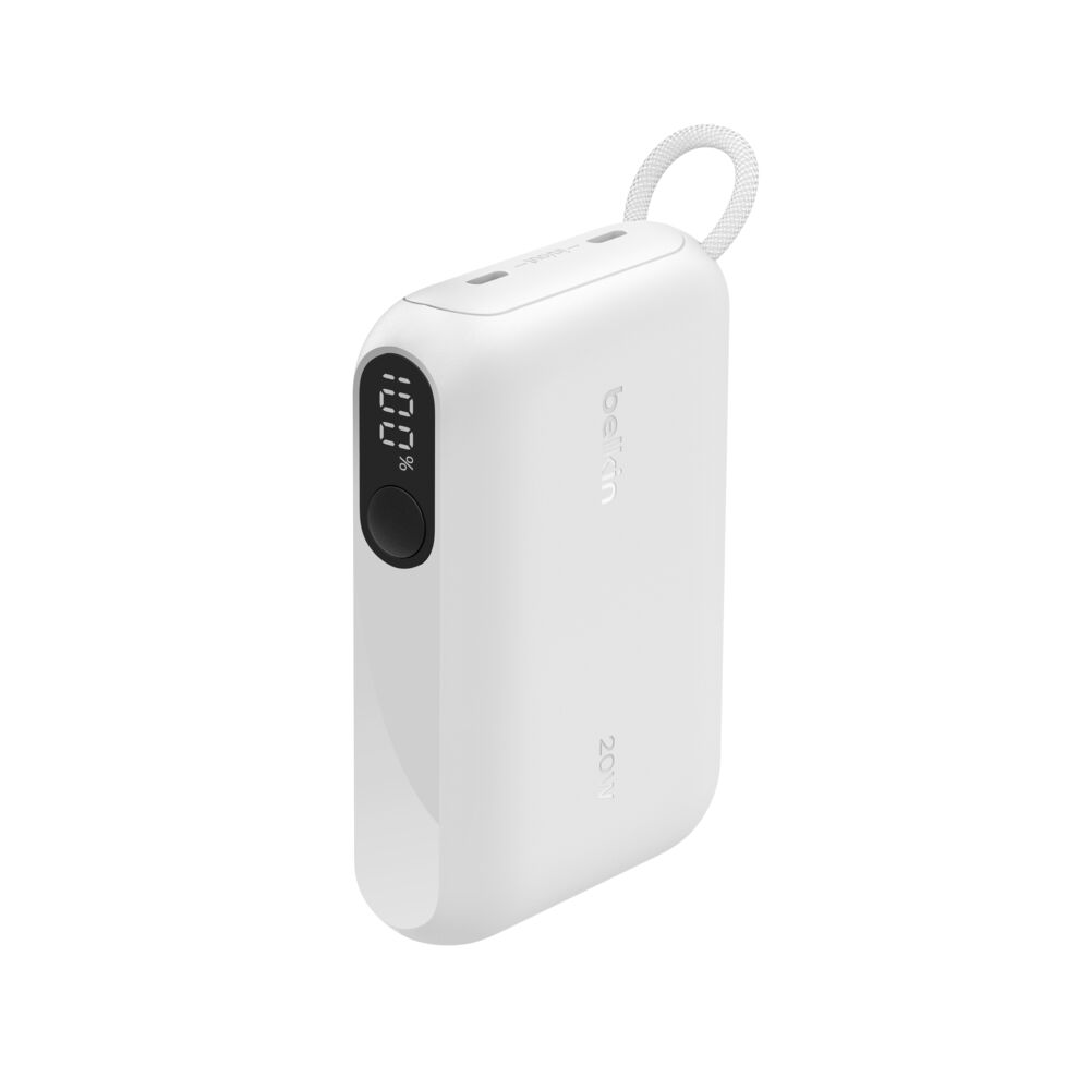 Belkin Power Bank 10K with Display - White - Image 5