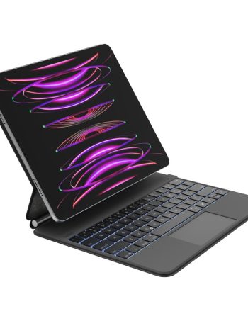 Belkin Pro Keyboard Case with Magnetic Stand for iPad Air 13" and iPad Pro 12.9" - Black, iPad Air 13" (M2) / iPad Pro 12.9" / iPad Air 13" (M3/M4)