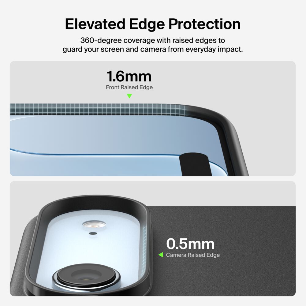 Belkin Protect Series Case for iPhone Air - Black - Image 6