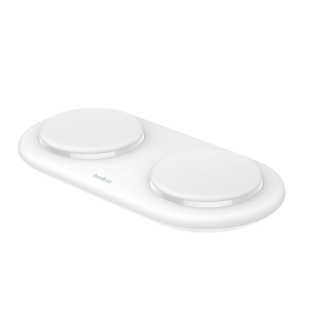 Belkin Dual Magnetic Charging Pad - White