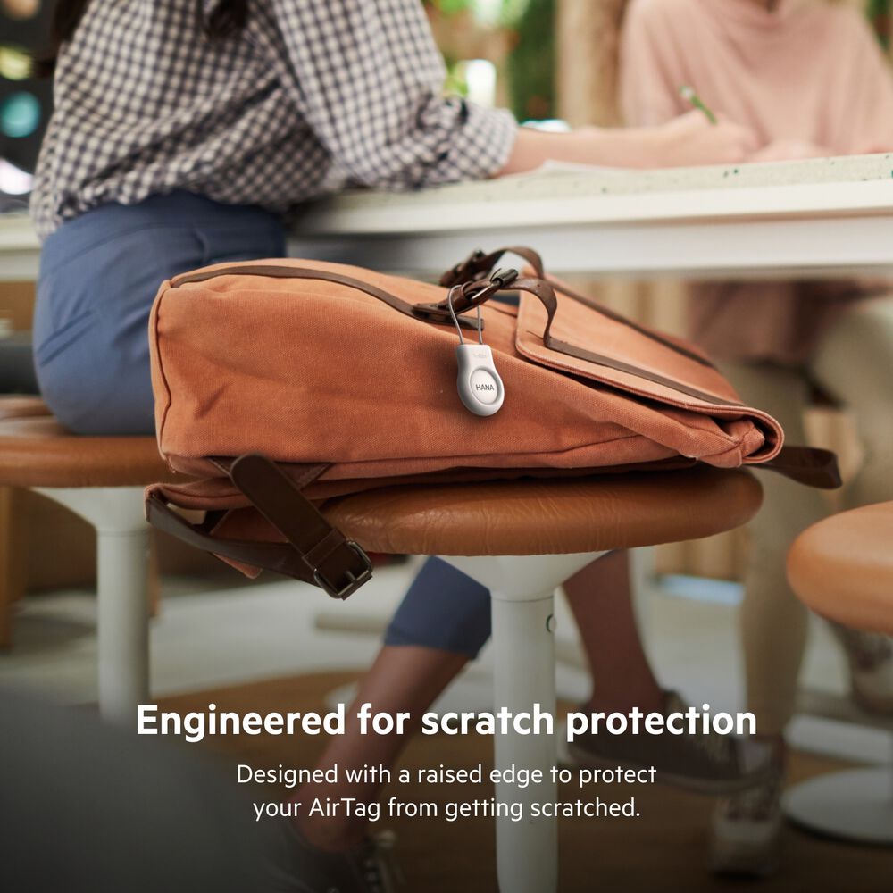 Belkin Secure Holder with Wire Cable for AirTag - White - Image 4