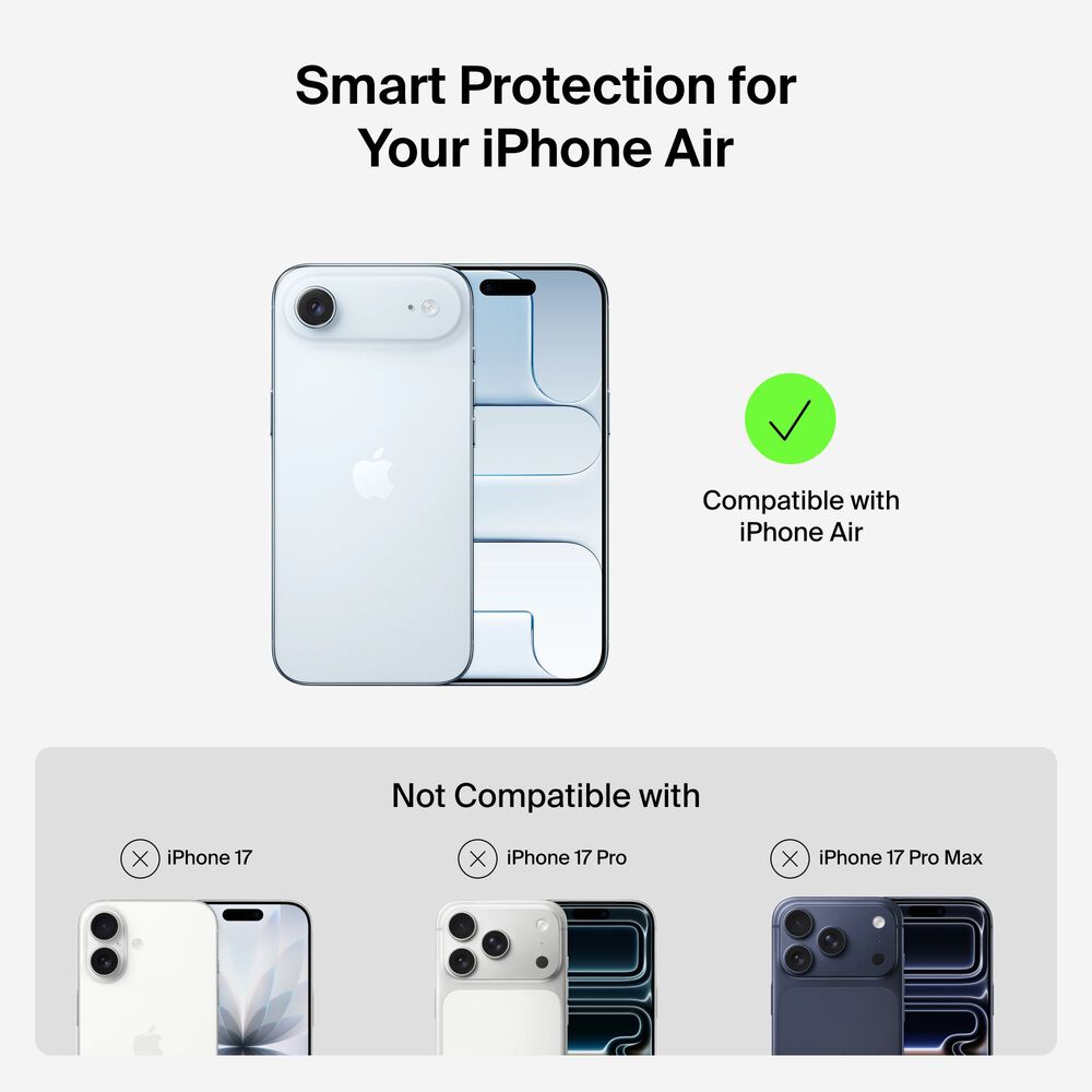 Belkin Protect Series Case for iPhone Air - Black - Image 2