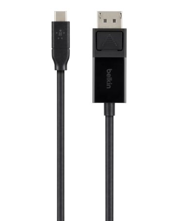 Belkin USB-C to DisplayPort Cable - Black, 6 ft