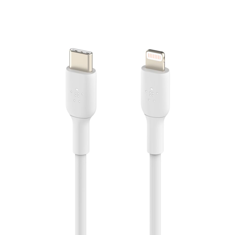 Belkin USB-C to Lightning Cable (1m / 3.3ft, White) - 3.3 ft - Image 2