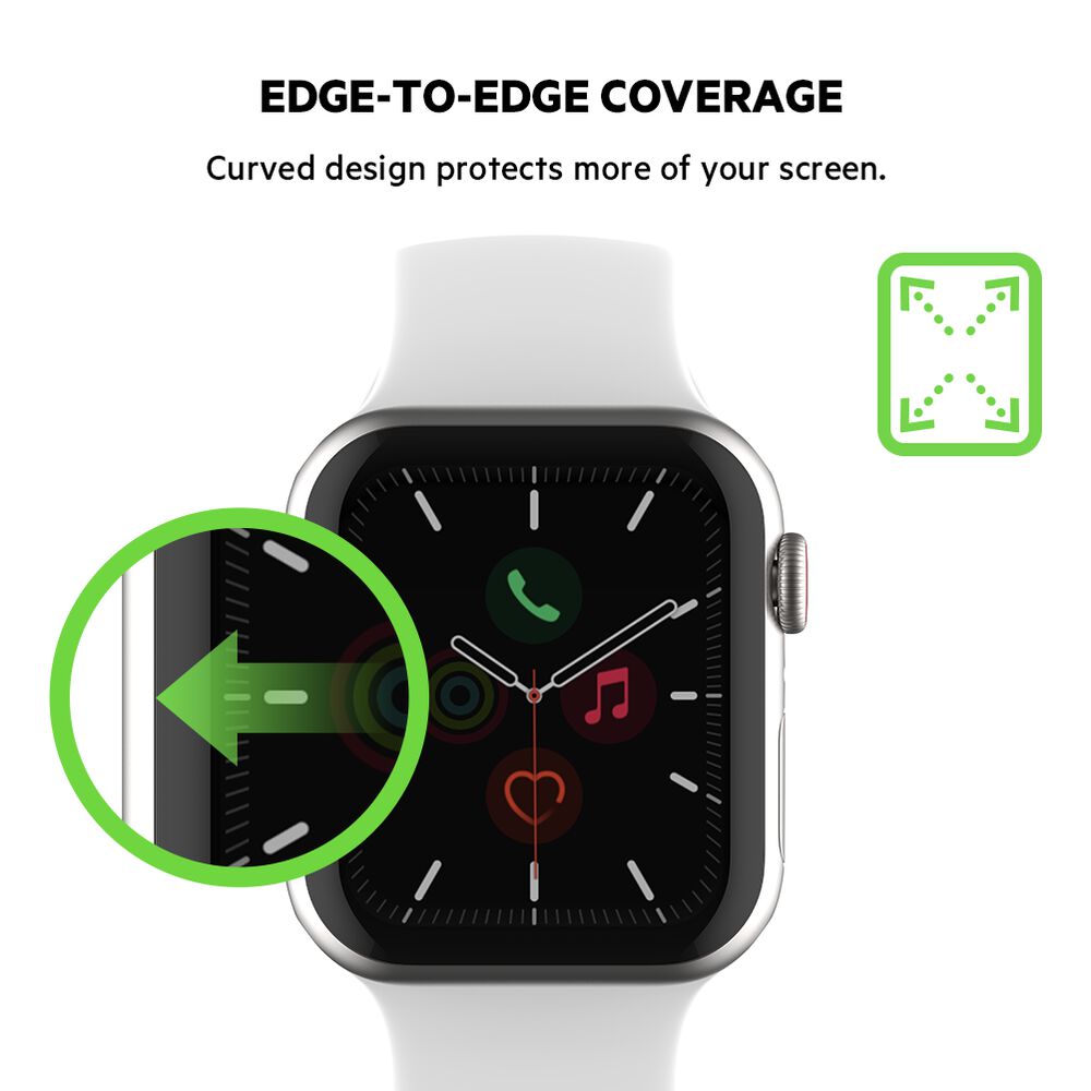 Belkin TrueClear Curve Screen Protector for Apple Watch Series 6/SE/5/4 (44mm) - Image 5