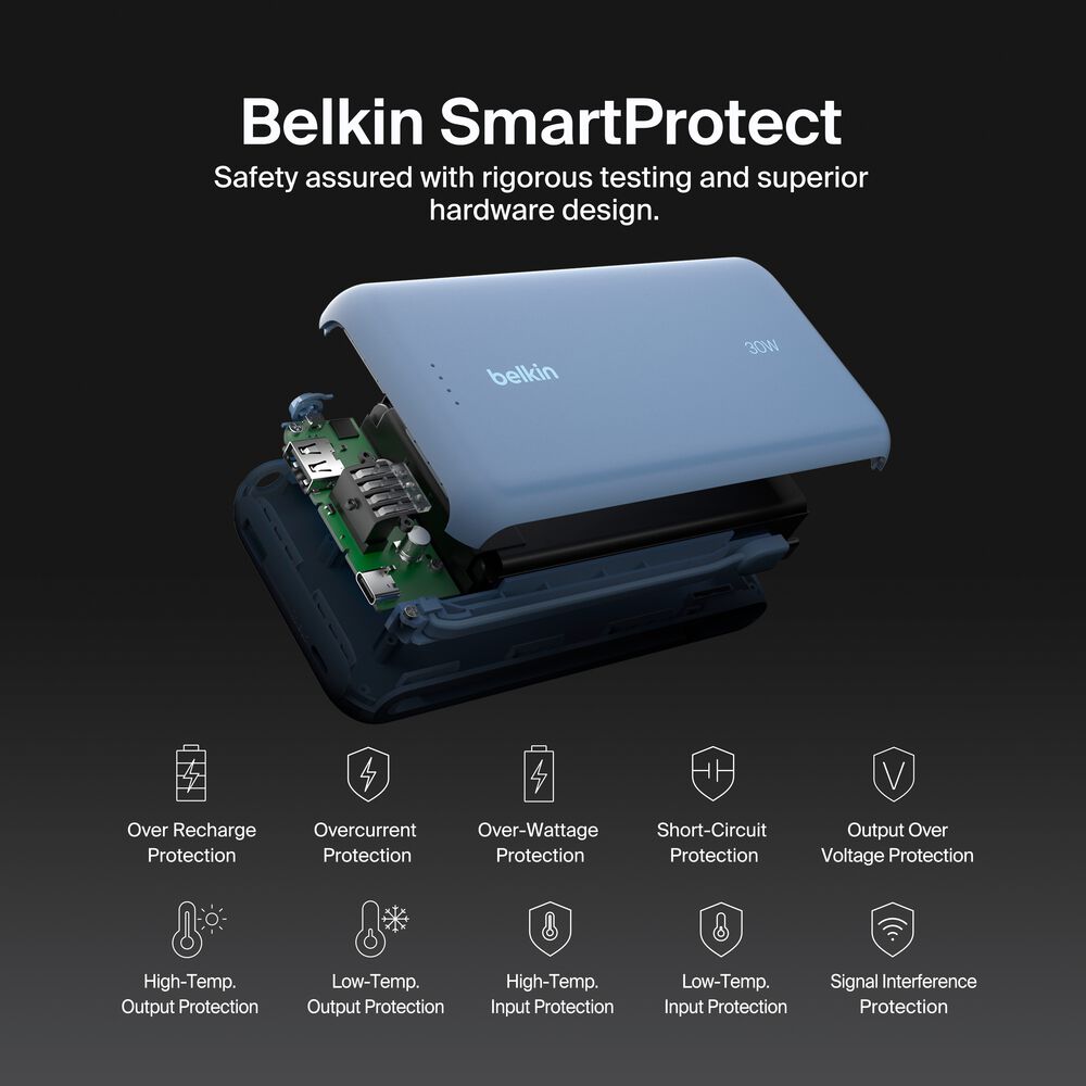 Belkin Power Bank 20K with Integrated Cable - Image 6