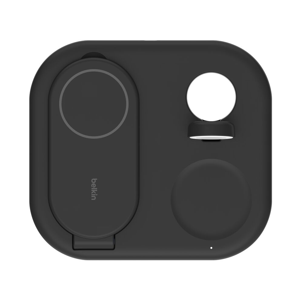 Belkin 3-in-1 Magnetic Foldable Wireless Charger with Qi2 15W - Black, tt variant - Image 11