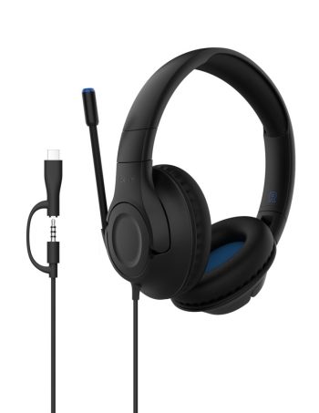 Belkin Wired Over-Ear Headset for Kids - Black