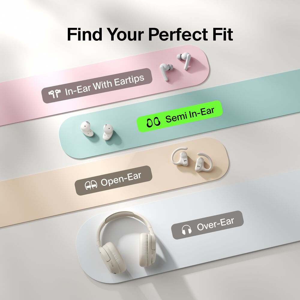Belkin True Wireless Earbuds - Sand - Image 2