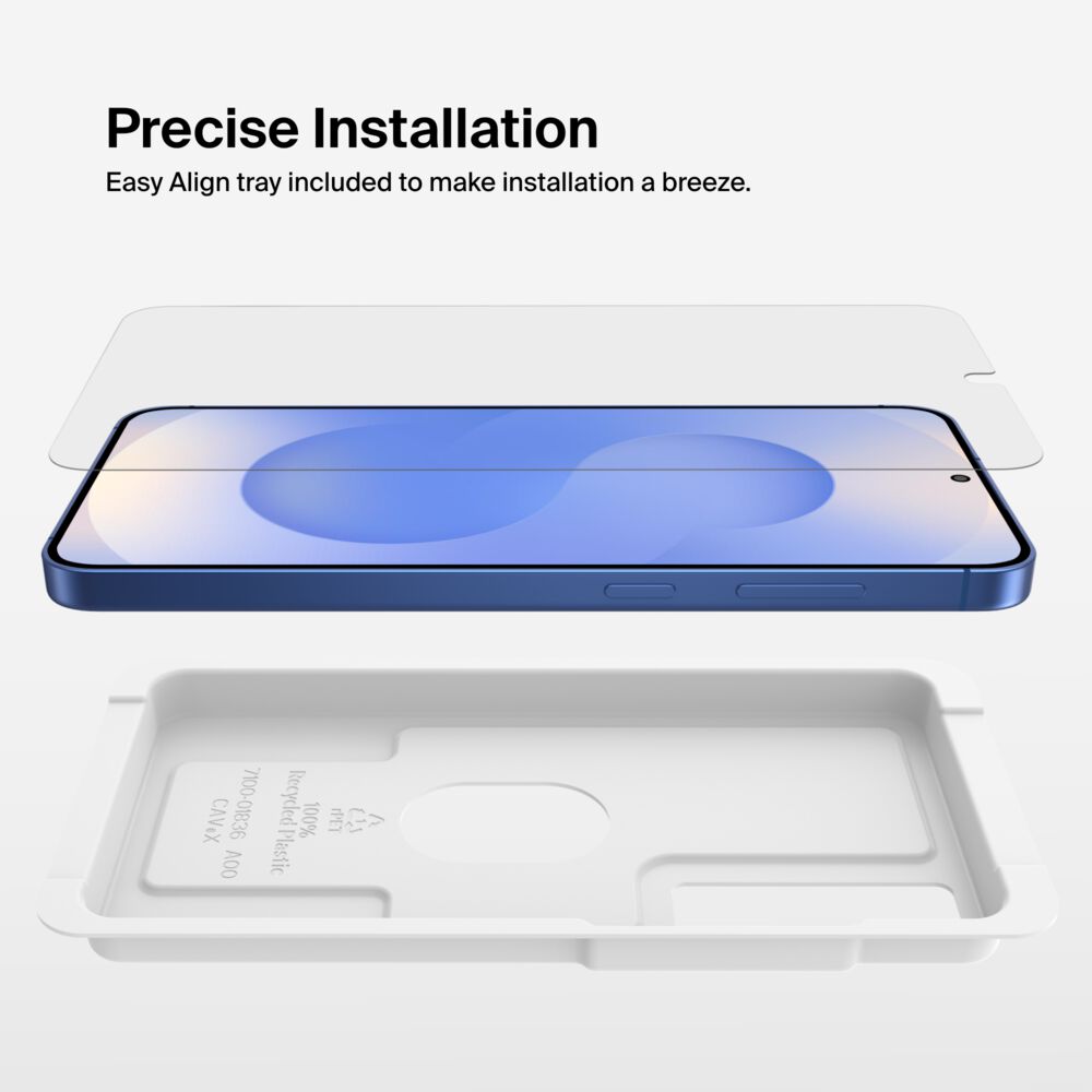 Belkin InvisiGlass Treated Screen Protector for Samsung Galaxy S25+/S24+ - Samsung S25+ / Samsung S24+ - Image 7