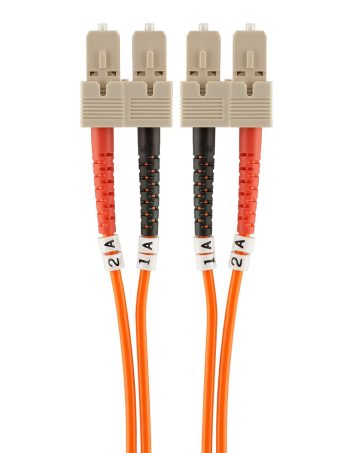 Belkin Fiber Optic Cable; Multimode SC/SC Duplex MMF, 50/125 - 10.0 meters