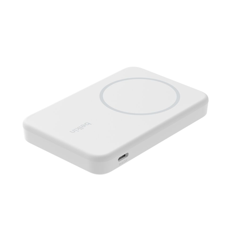 Belkin Magnetic Power Bank with Qi2 15W 5K - White - Image 11