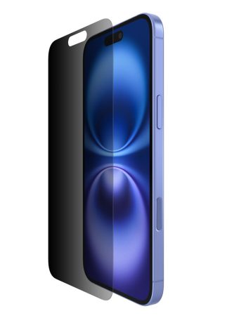 Belkin InvisiGlass Privacy Treated Screen Protector for iPhone 16 Plus/15 Plus/14 Pro Max