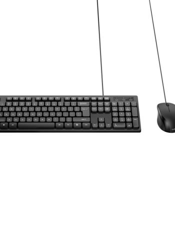 Belkin Wired Keyboard and Mouse Combo - Black