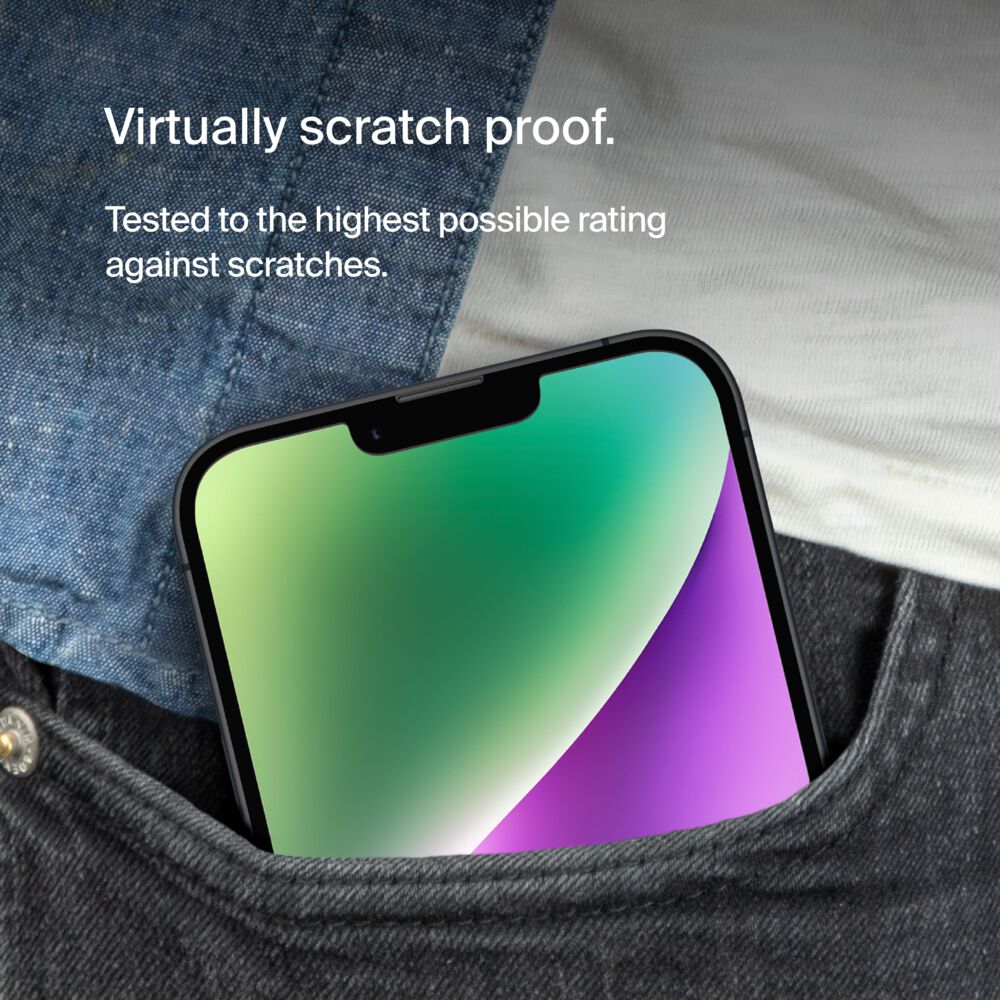 Belkin TemperedGlass Privacy Treated Screen Protector for iPhone 14 Plus / iPhone 13 Pro Max - Image 2
