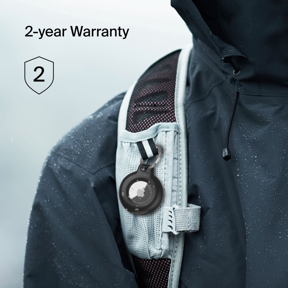 Belkin Waterproof Secure Holder with Key Ring for AirTag - 1 Pack, Black - Image 11
