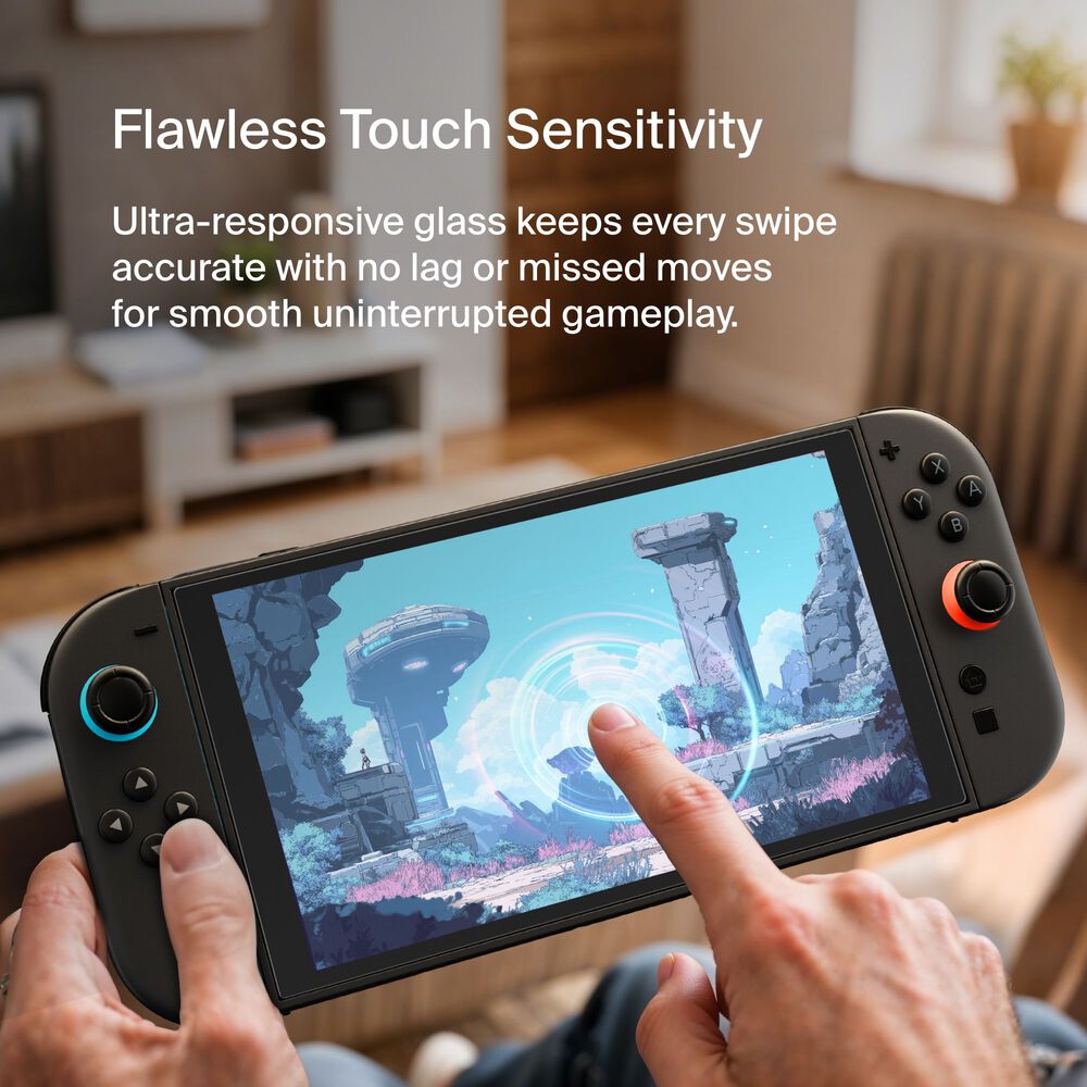 Belkin TemperedGlass Anti-Reflective Screen Protector for Nintendo Switch 2 - Clear - Image 7