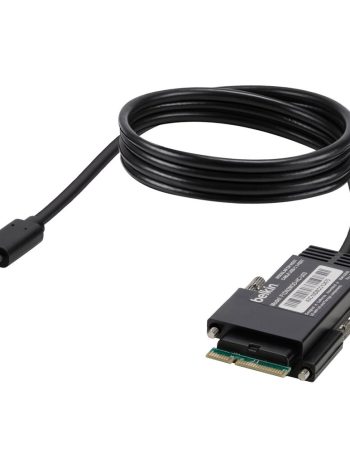 Belkin Modular USB-C Dual- and Single-Head Host Cable 3 ft. - Black