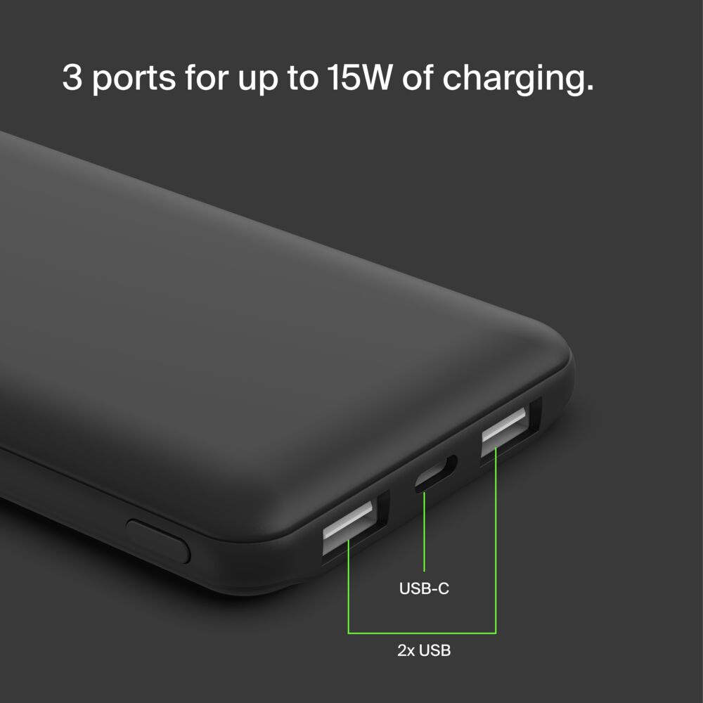 Belkin Power Bank 10K - Black - Image 6