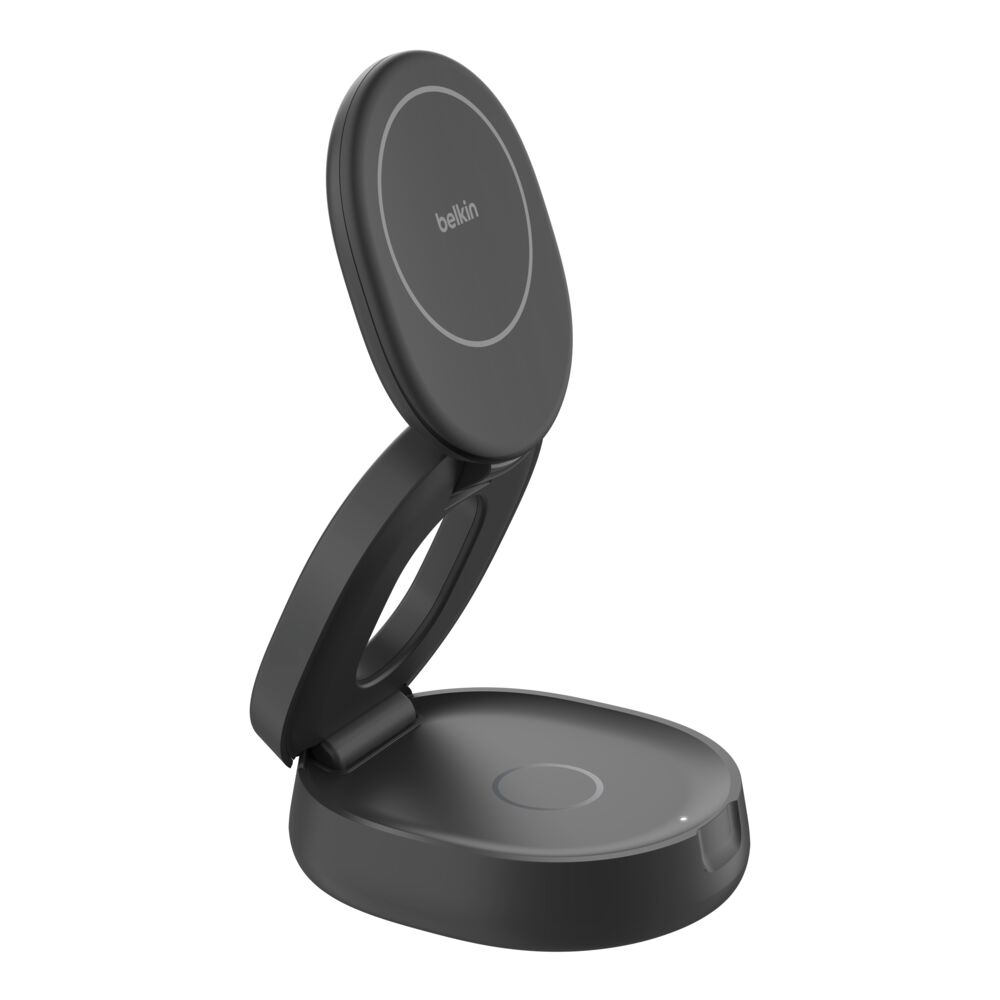 Belkin 2-in-1 Convertible Magnetic Charging Stand with Qi2 15W - Black - Image 11