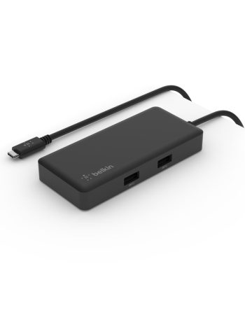 Belkin USB-C 5-in-1 Multiport Adapter - Black