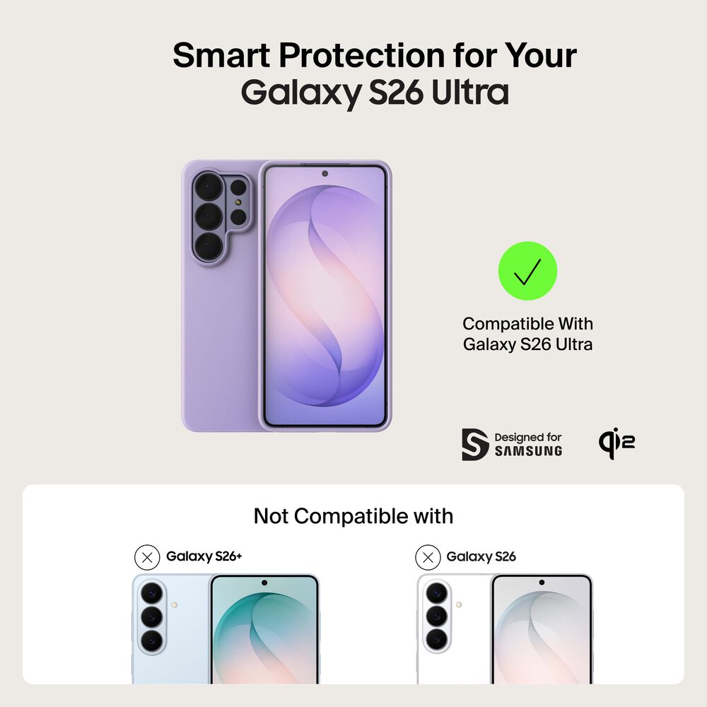 Belkin Protect Series Case for Samsung Galaxy S26 Ultra - Lavender - Image 2