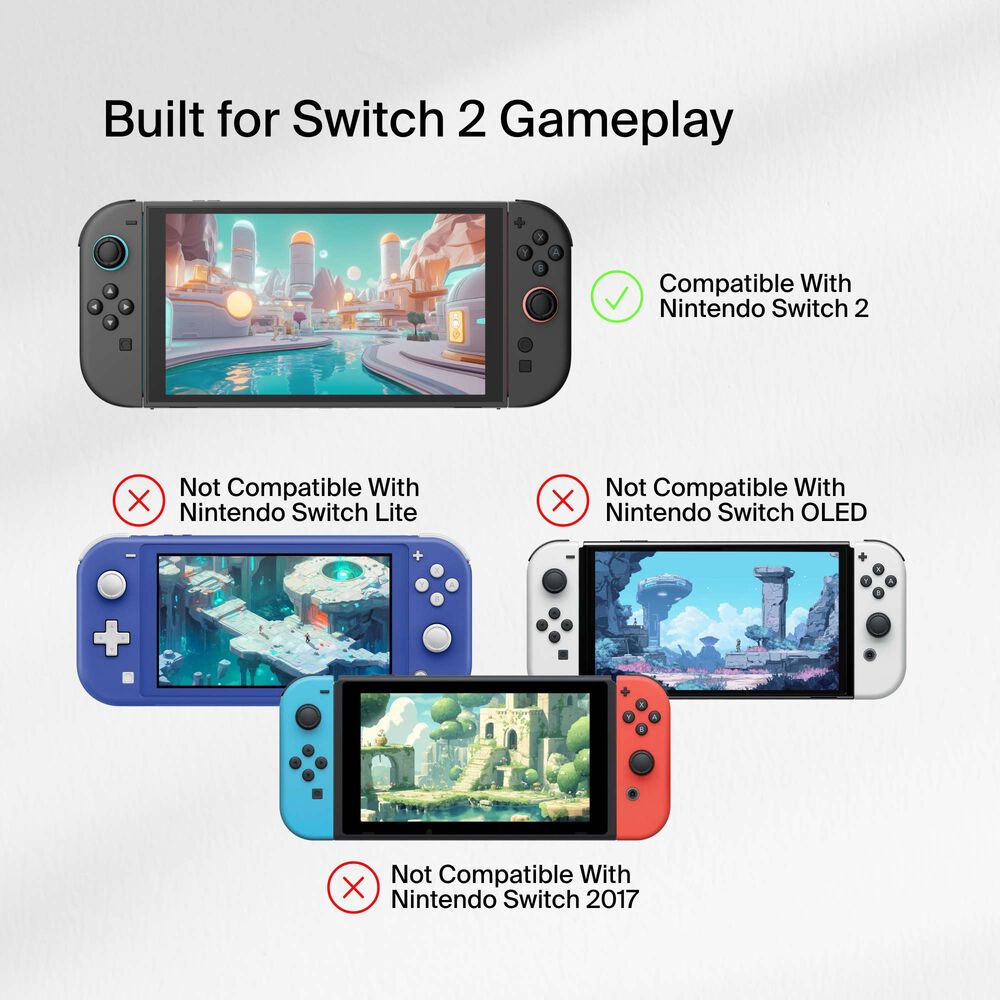 Belkin TemperedGlass Anti-Reflective Screen Protector for Nintendo Switch 2 - Clear - Image 2