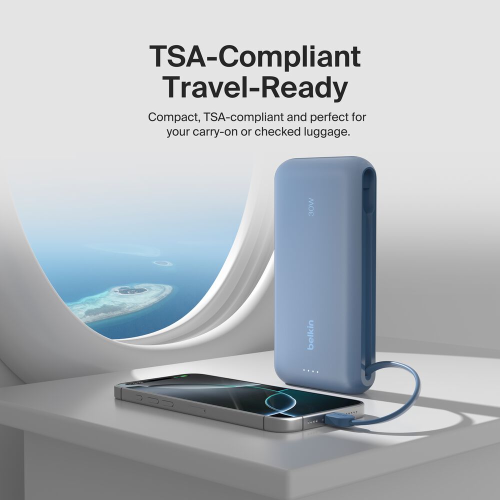 Belkin Power Bank 20K with Integrated Cable - Image 5