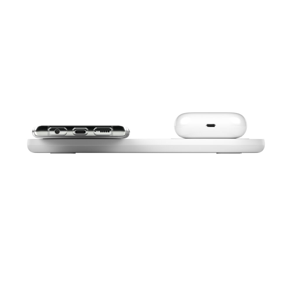 Belkin Dual Wireless Charging Pads (Certified Refurbished) - White - Image 8