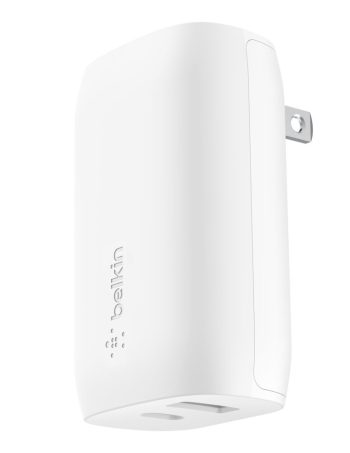 Belkin Dual Wall Charger with PPS 37W - White, dq