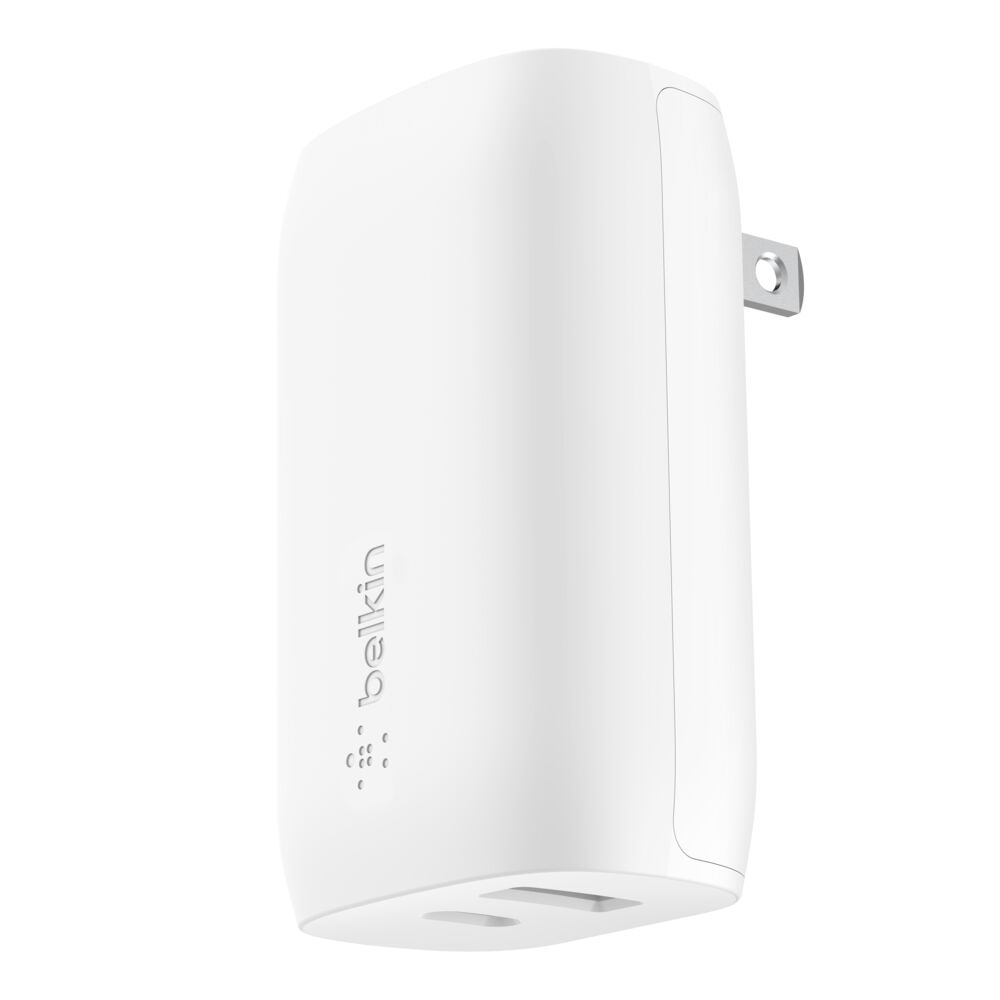 Belkin Dual Wall Charger with PPS 37W - White, dq