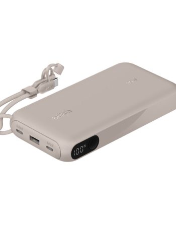 Belkin Power Bank 20K with Display - Sand