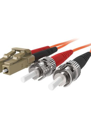 Belkin Multimode Duplex Fiber Patch Cable, ST-LC - 1.0 meters