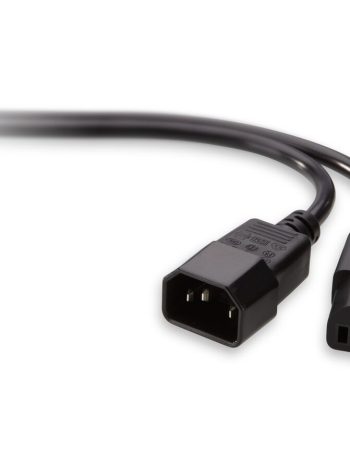 Belkin PRO Series Computer-Style AC Power Extension Cable - 20.0 feet, us