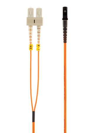 Belkin Multimode Duplex Fiber Patch Cable, SC-MTRJ - 2.0 meters