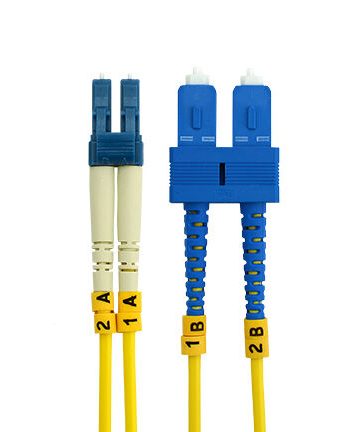 Belkin Singlemode Duplex Fiber Patch Cable SC - LC - 10.0 meters