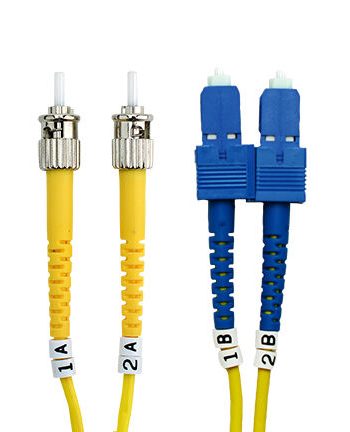 Belkin Singlemode Duplex Fiber Patch Cable ST - ST - 1.0 meters