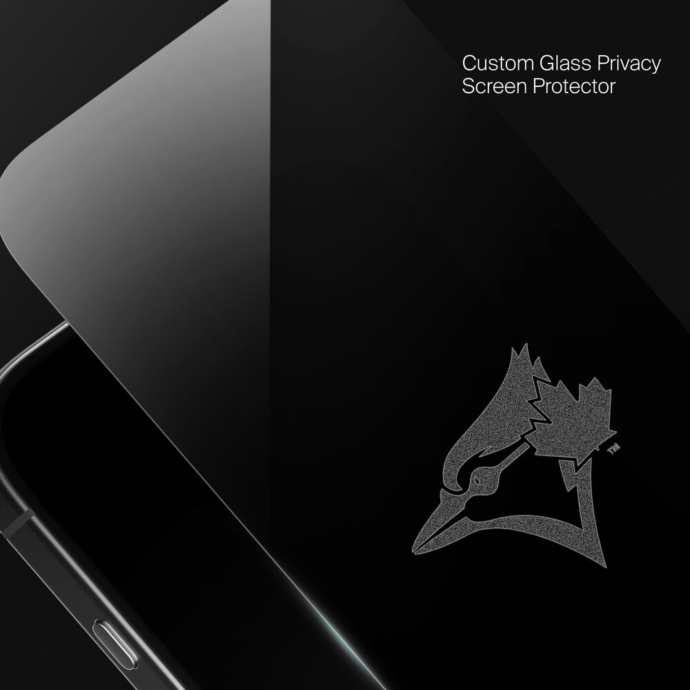 Belkin Toronto Blue Jays Custom Glass Screen Protector - iPhone 16 Plus/15 Plus/15 Pro Max, Privacy - Image 5