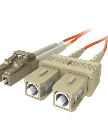 Belkin Multimode Duplex Fiber Patch Cable, SC-LC - 1.0 meters